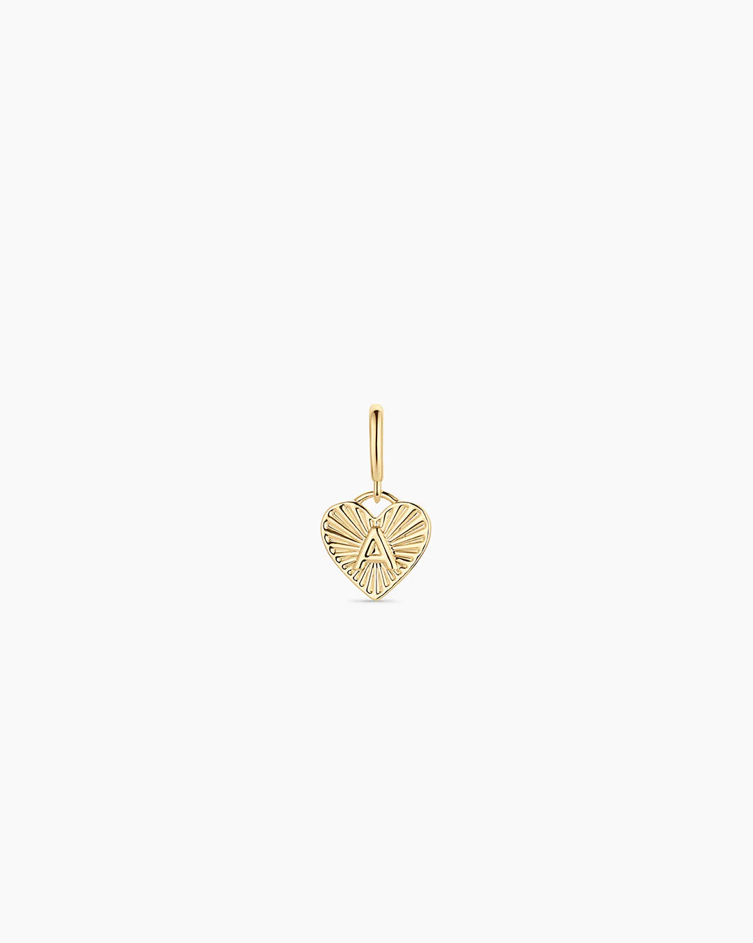 Vintage Heart Alphabet Parker Charm | gorjana
