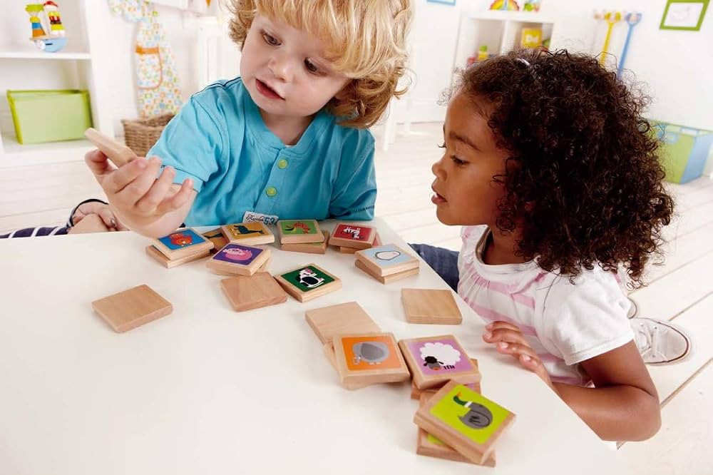 Hape Animals Wooden Memory Game | Amazon (US)