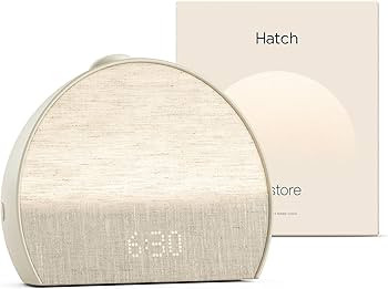 Hatch Restore 3 Sunrise Alarm Clock, Sound Machine, Smart Light (Putty) - White Noise, Screen-Fre... | Amazon (US)