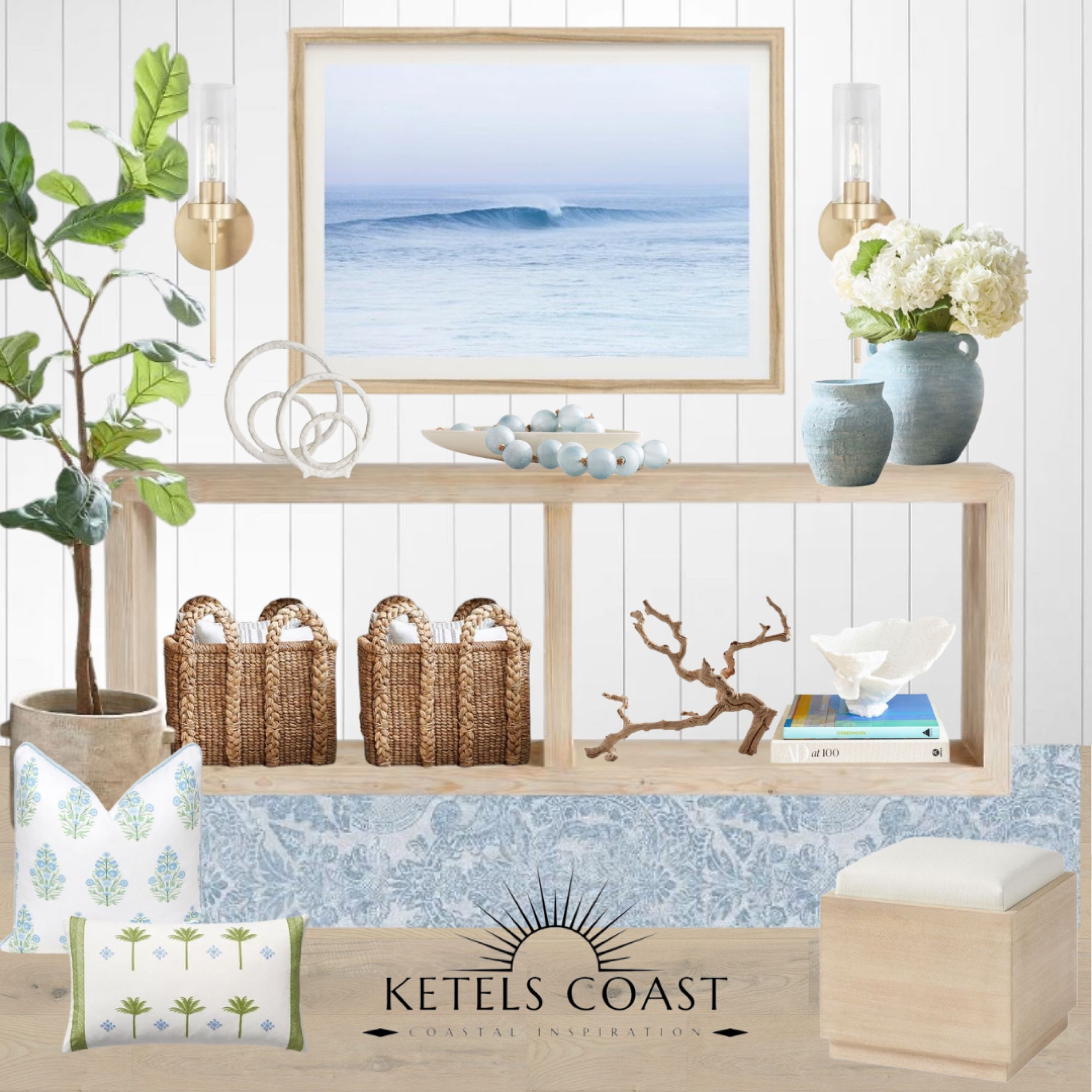 Ah, the entrance to a happy place! 😍 Let me show you how to bring a taste of the coast into your own entryway with these easy and stylish ideas! 

Coastal living / beach house / home decor inspo / entry way / modern coastal / Coastal Finds / blue rug / console table / faux florals / gold lamp / Coastal Decor / Pottery Barn / Wayfair / look for less
#LTKFindsUnder50 #LTKhomefinds

#LTKHome #LTKStyleTip #LTKSaleAlert