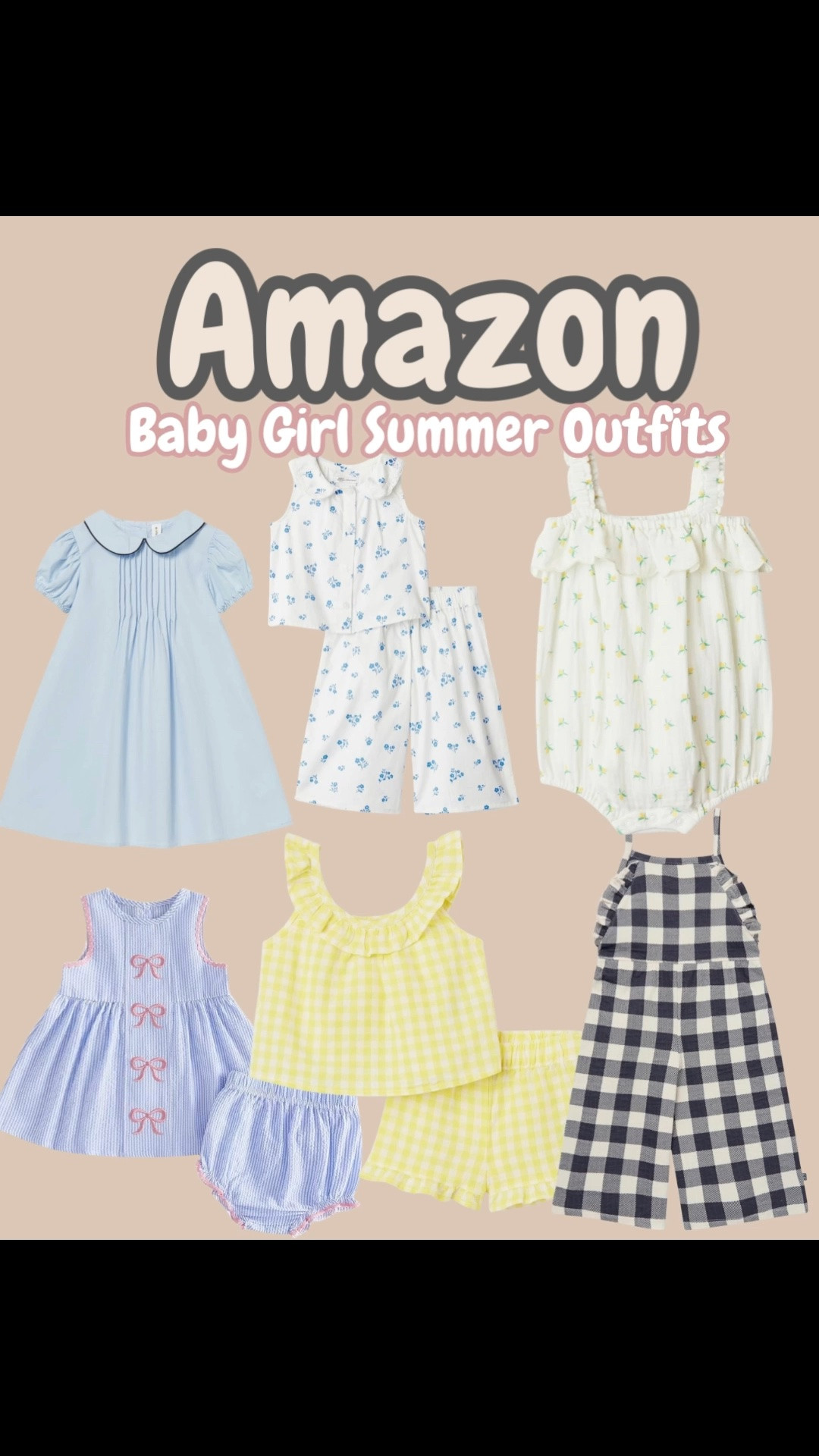 Baby girl outfits from Amazon for the summer!
Summer outfits for kids, baby fashion, baby style, baby girl romper, baby girl outfit, baby shower gift, amazon kids, Amazon baby, baby girl clothes, baby girl bubble, baby girl dress

#LTKKids #LTKBaby #LTKSeasonal