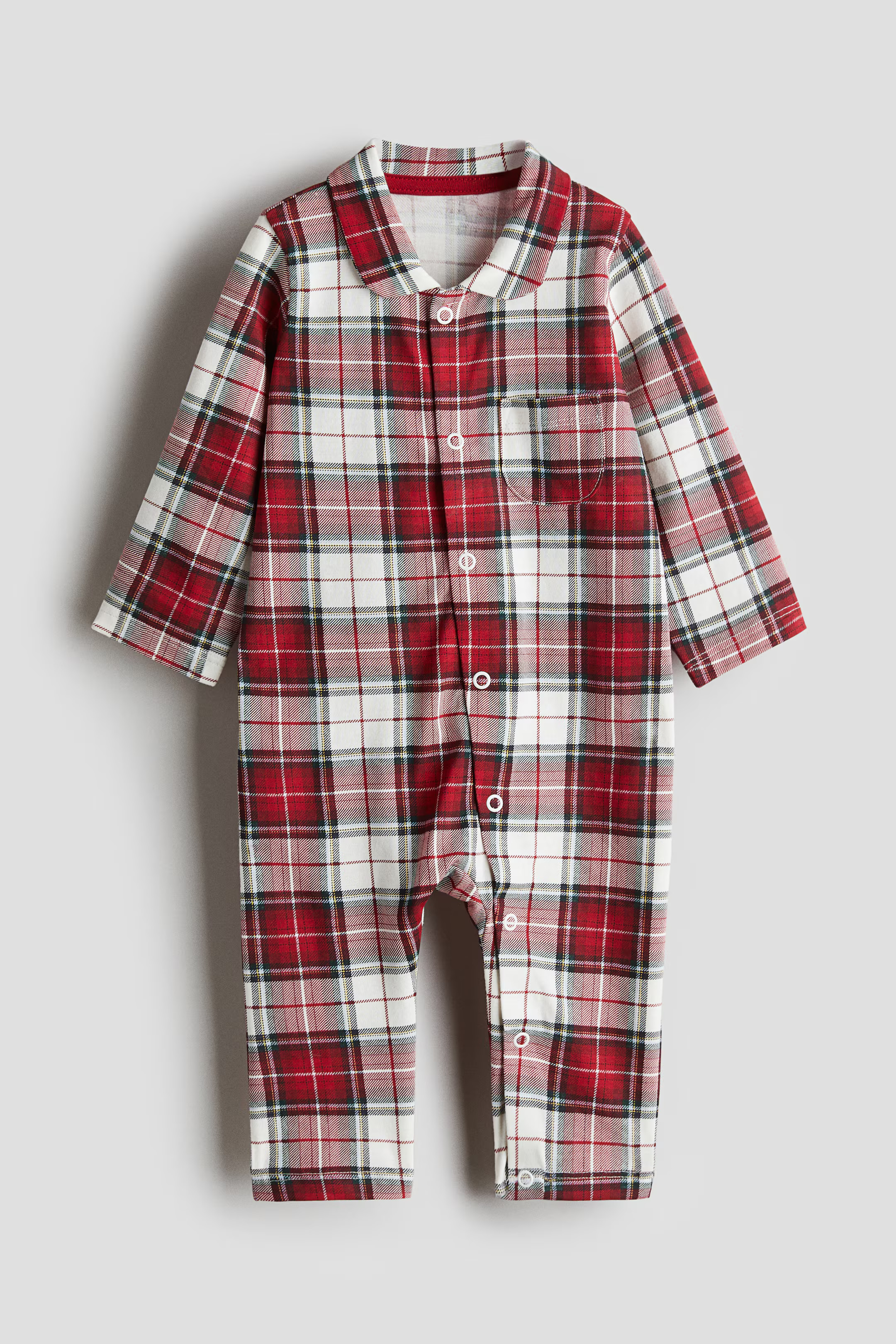 Pajama Jumpsuit with Collar | H&M (US + CA)