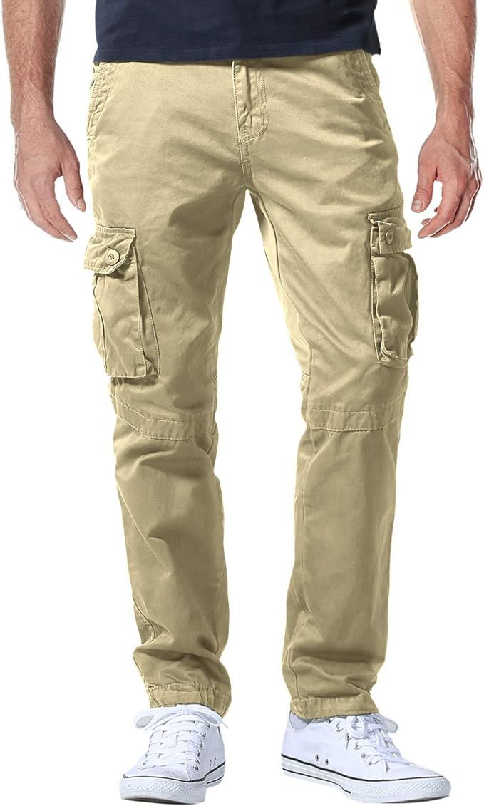 Match Men's Athletic-Fit Cargo Pants | Amazon (US)