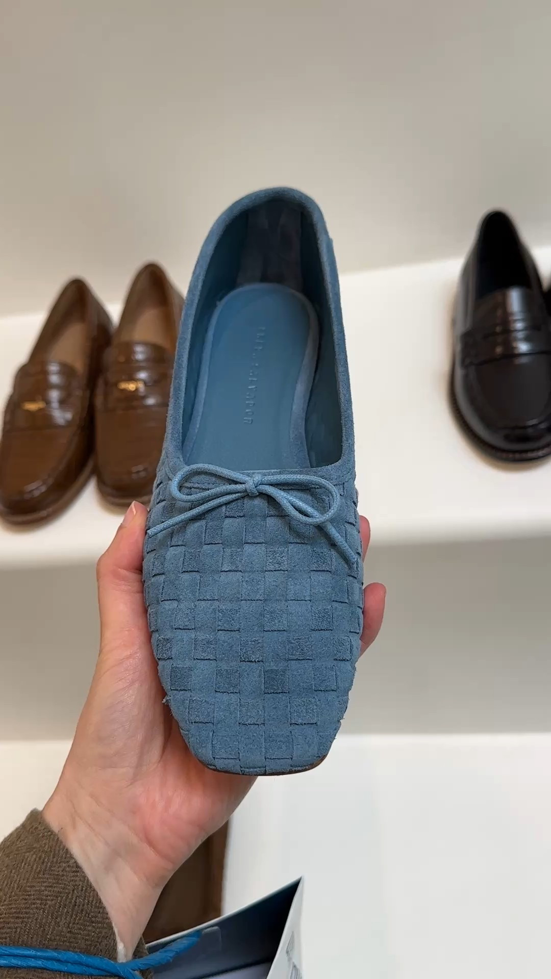 Braided leather suede flats in blue. Freda Salvador Jada Ballet Flats 

#LTKShoeCrush #LTKStyleTip #LTKSeasonal