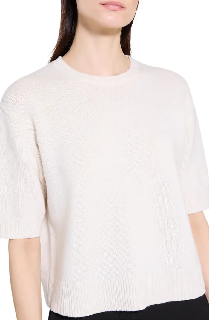 Short Sleeve Cashmere Sweater | Nordstrom