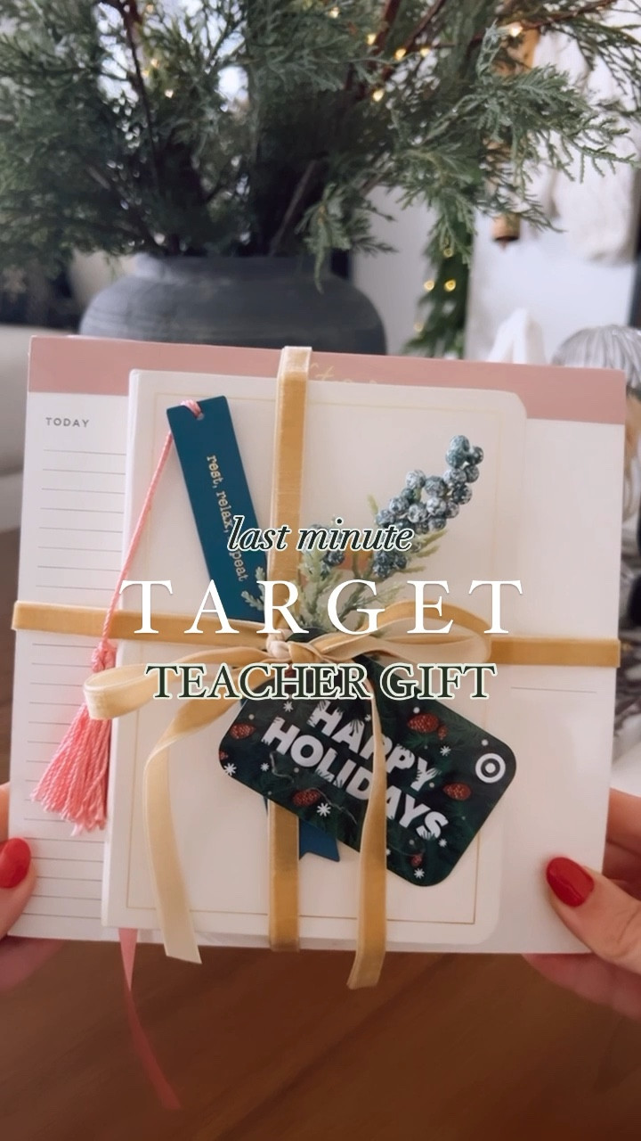 Target Teacher or Coworker Gift Idea
These $5 monogrammed journals are back this year! They make such a thoughtful gift for anyone on your list  

#LTKGiftGuide #LTKfindsunder50 #LTKHoliday