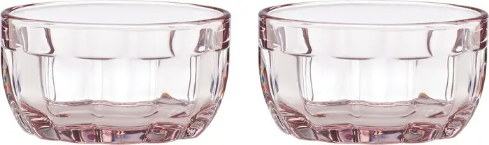 kate spade new york park circle set of two rose glass mini bowls | Nordstrom | Nordstrom