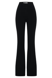 Zendaya Highwaisted Flare Pants - Black | MESHKI US