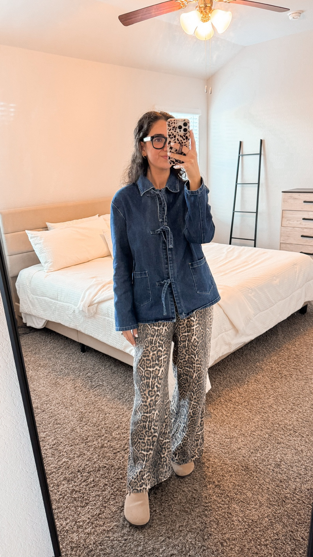 i love a denim and leopard combo!! 💙💙💙 what i wore as a teacher apprentice! these clogs are also my go to shoe. they’re so comfy and go w everything!

my code MAYASAVE30 gets you 30% off vici!

#LTKSeasonal #LTKmomlife #LTKootd