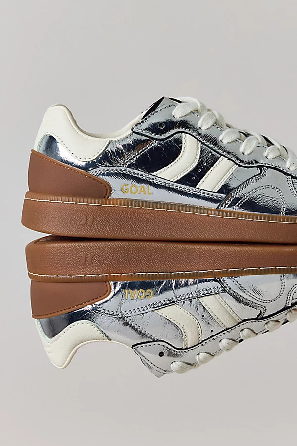 Coolway Women's Goal Silver Metallic Sneaker in Silver Metallic, Women's at Urban Outfitters | Urban Outfitters (US and RoW)