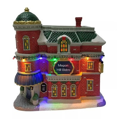 Carole Towne Megan Hill Bistro Christmas Village Scene #5286196 | Target
