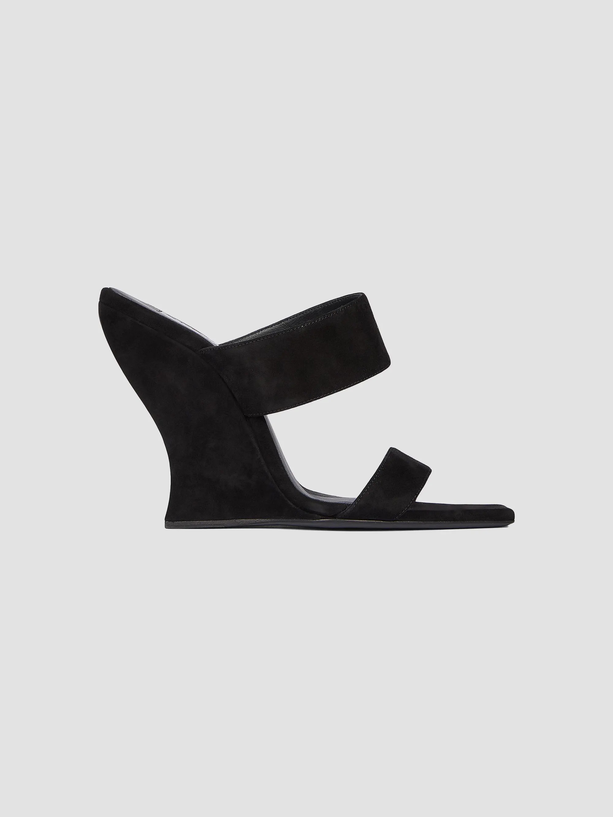 ALA\u00cfA 110MM Suede Wedge Mules | Saks Fifth Avenue | Saks Fifth Avenue
