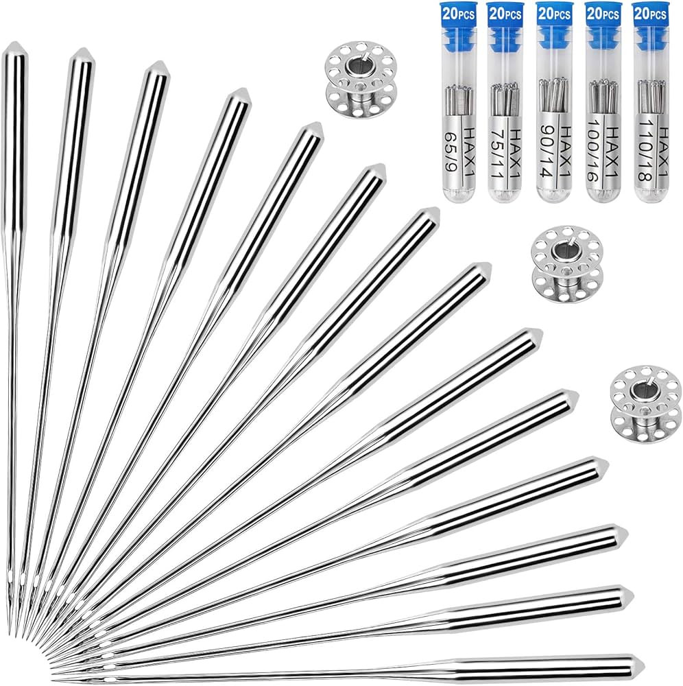 100PCS Sewing Machine Needles, Universal Sewing Machine Needle for Singer, Brother, Janome, Varma... | Amazon (US)