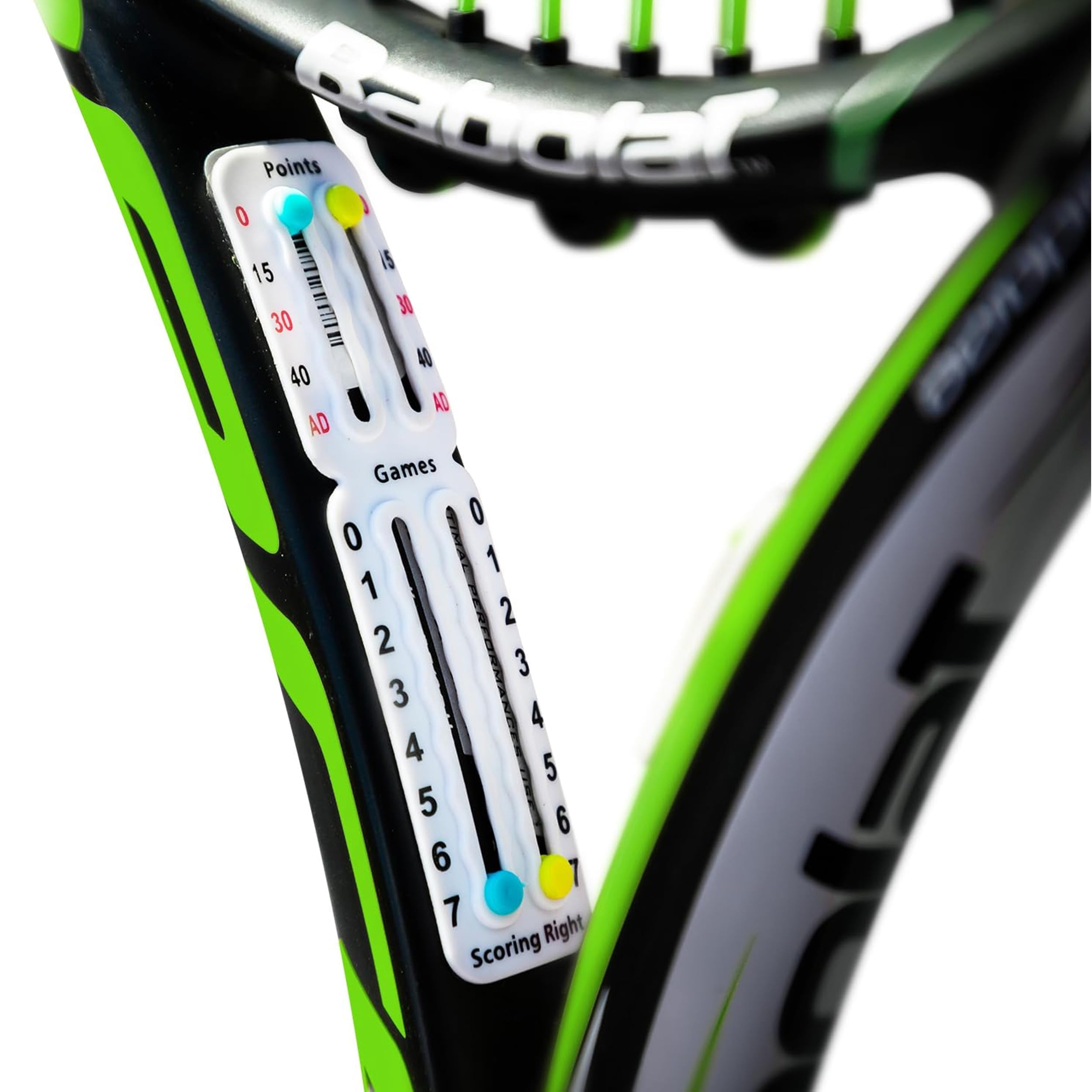 Scoring Right Portable Tennis Racket and Padel Scorekeeper, Easily Mounted Small Score Board to K... | Amazon (US)