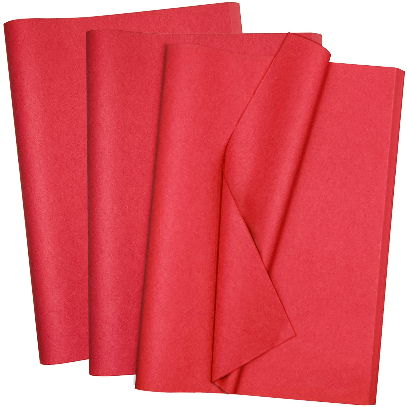 Amazon.com: Jkopsnr 100 Sheets Red Tissue Paper 20x14 Inches Tissue Paper for Gift Bags Red Wrapp... | Amazon (US)