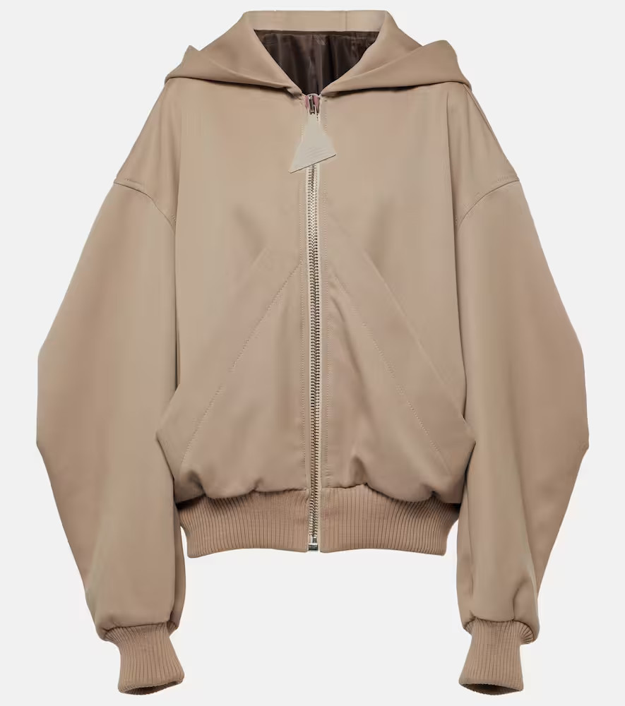 The Attico Bomber wool gabardine jacket | Mytheresa (US/CA)