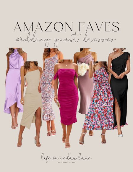 Loving these wedding guest dresses and come in several color option too! 
#founditonamazon

#LTKstyletip #LTKfindsunder50 #LTKwedding