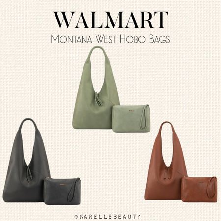 Walmart Montana West Hobo Bags. 

#LTKItBag #LTKFindsUnder50 #LTKSeasonal