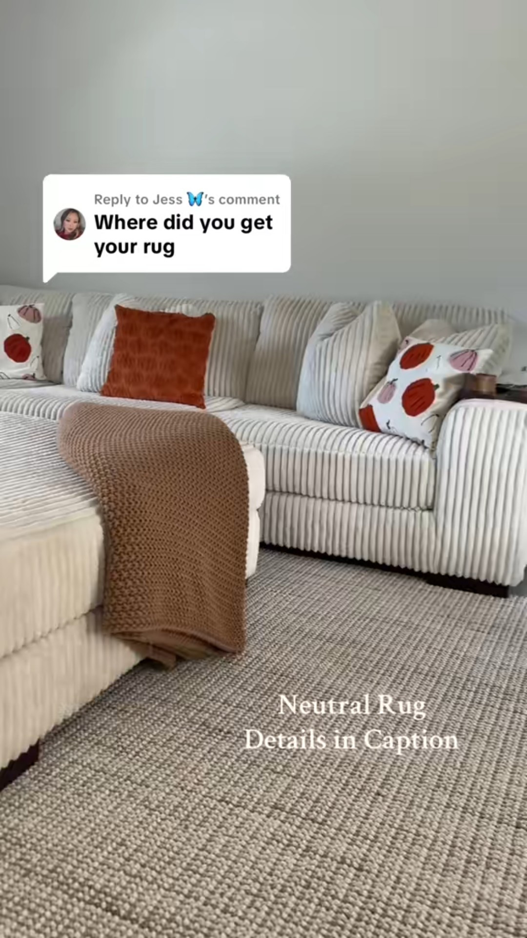 Found the perfect neutral rug for the aesthetic, cozy home of my dreams 🤍✨ It warms up any space instantly and blends with every style. Total staple piece! #HomeAesthetic #NeutralHome #RugFinds #LTKHome #AmazonHome #CozyVibes #HomeFavorites #InteriorStyle

#LTKHome #LTKFindsUnder100 #LTKGiftGuide