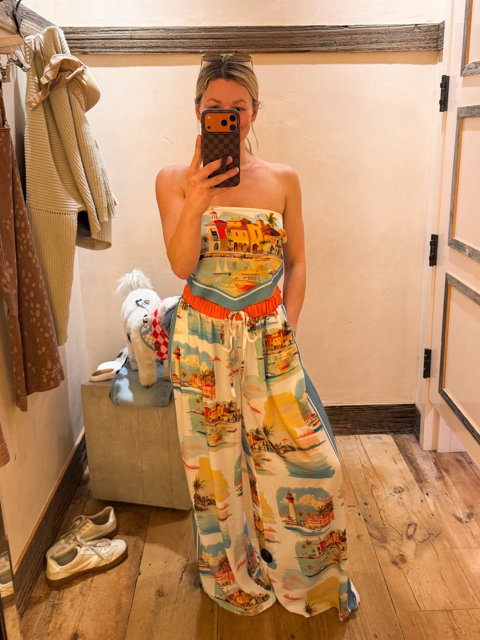 Cute vacation set from Anthropologie! So comfy!! 

#LTKootd #LTKSeasonal #LTKTravel