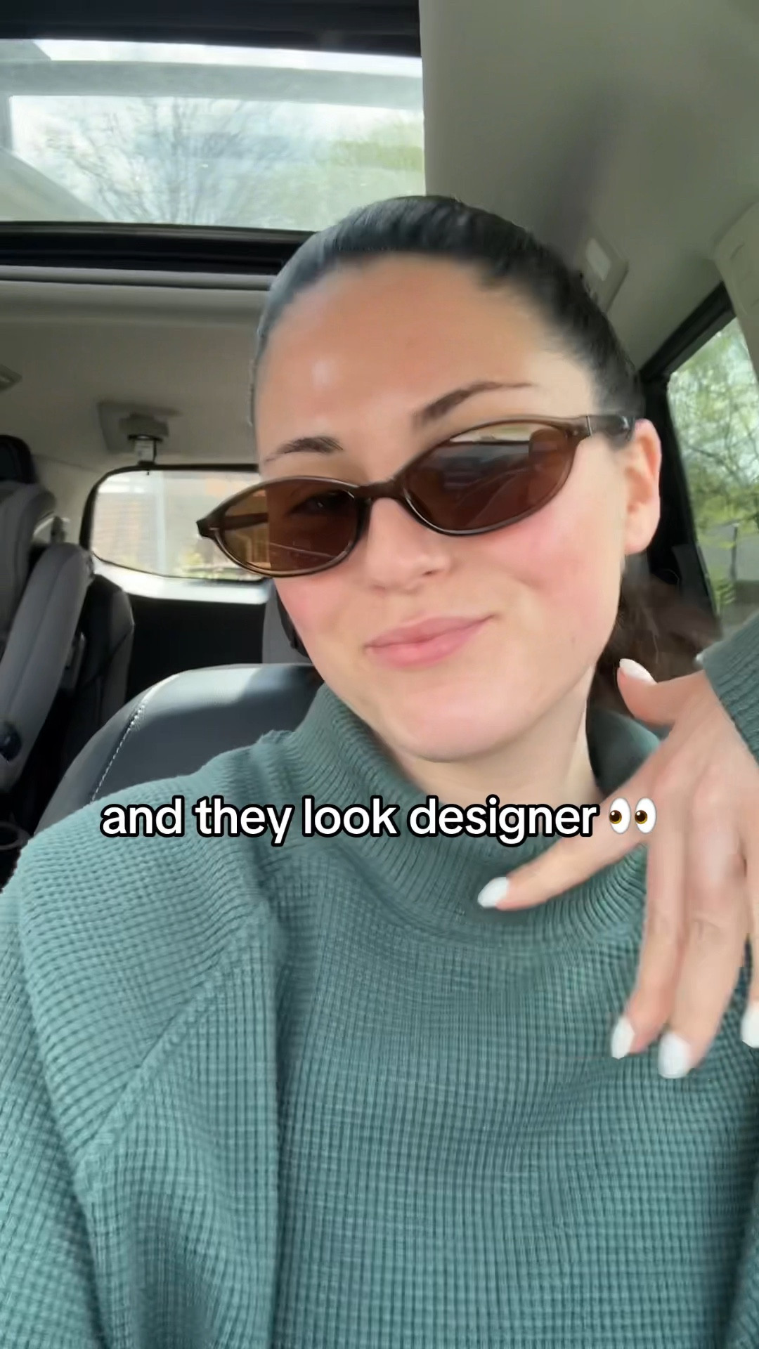 The $15 Amazon sunglasses I didn’t know I needed 🤎

If you’re tired of sunglasses getting stuck in your hair… THESE are it 🙌🏼 no nose pads = no pulling, no tangles

They’re lightweight, super flattering, and give that effortless chic/designer look without the price tag ✨

I’ve been grabbing these for everyday errands, mom life, and quick outfits

Linked here before they sell out 🤍 

#LTKSeasonal #LTKootd #LTKSaleAlert