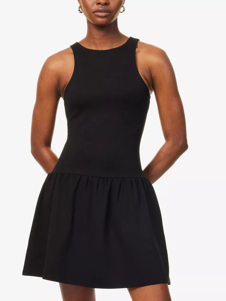 Shayna Sleeveless Stretch-Woven Mini Dress | Selfridges