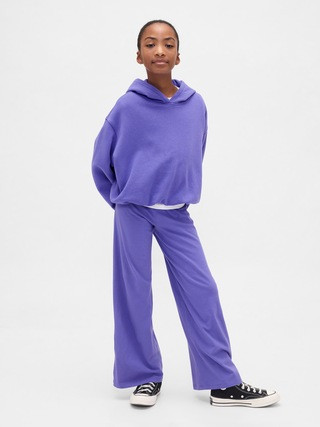 Kids Wide-Leg Foldover Leggings | Gap (US)