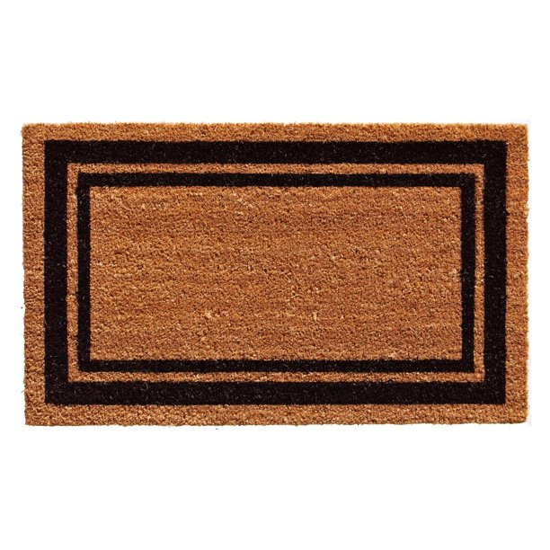 Home & More Border Doormat - Walmart.com | Walmart (US)