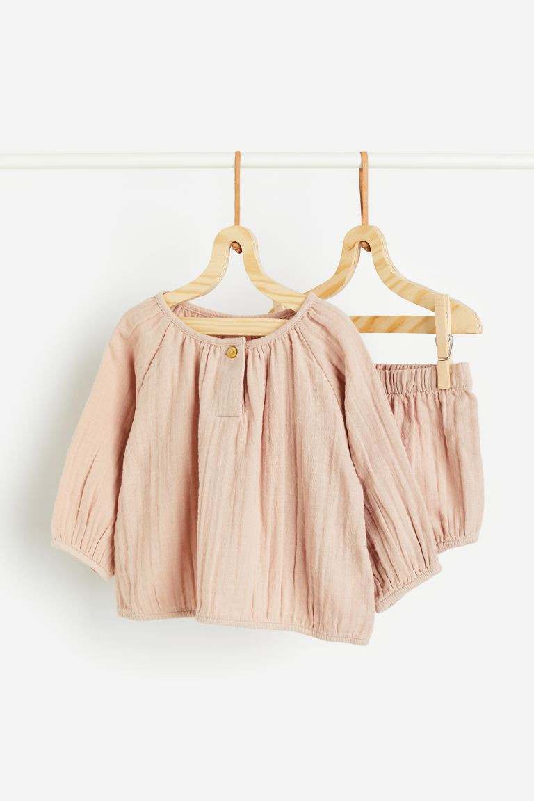 2-piece Muslin Set | H&M (US + CA)