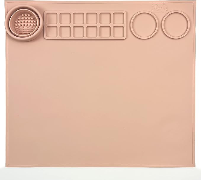 Cheek's Paper Room-Creator Silicone Craft Mat for Painting and Crafts (Creamsicle) Large Mat with... | Amazon (US)