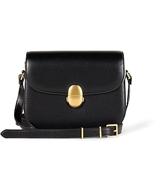 Amazon Essentials Women's Vegan Leather Crossbody Flap Bag with Adjustable Strap | Amazon (US)
