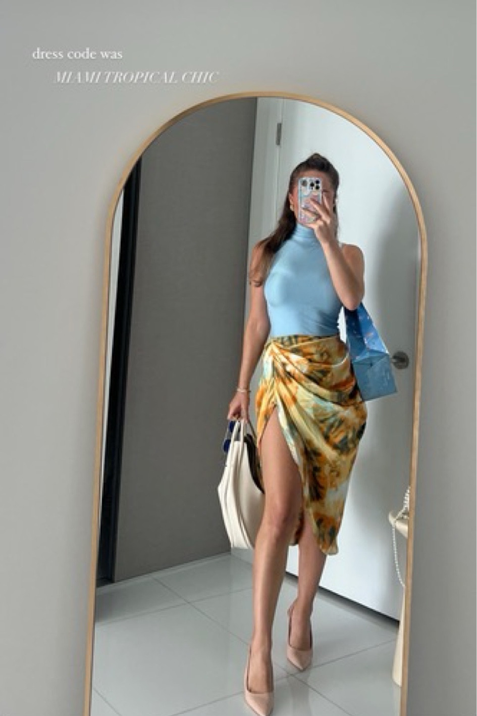 Dress code was Miami tropical chic