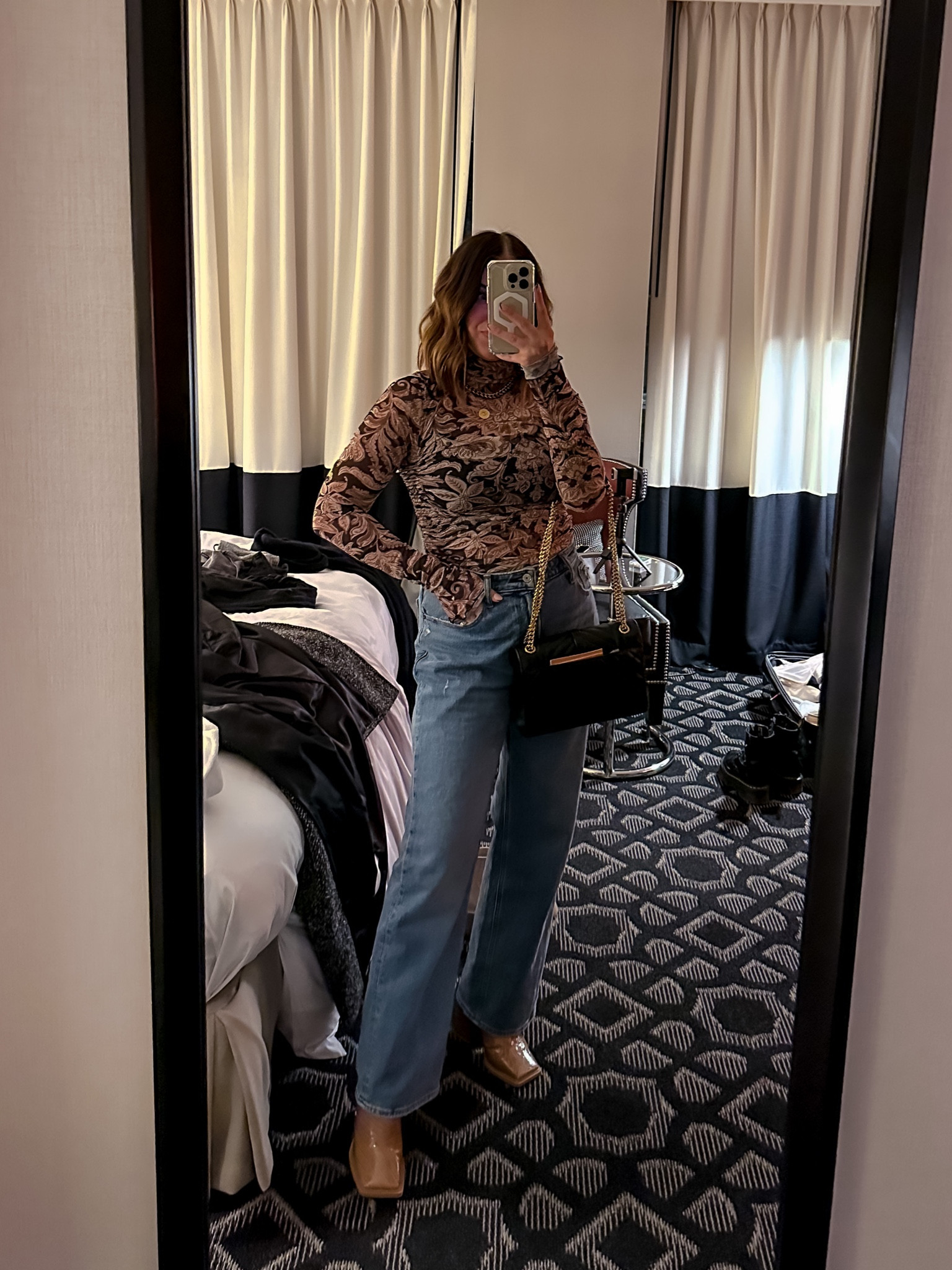 night outfit - jeans on sale! M too, 28s denim, boots tts 

#nightoutfit #winteroutfit #petite

#LTKSeasonal #LTKunder100 #LTKsalealert