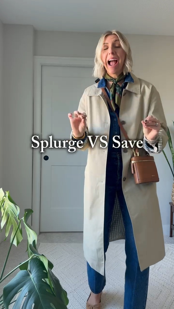 A $355 trench… or a $60 one that looks just as polished?

This is one of my favorite examples of when to save vs. splurge.

The Sezane trench is stunning — beautiful structure, timeless cut, investment-worthy.

But this Target version?
$60.
Incredible quality for the price.
And the silhouette is shockingly similar.

It has the same clean lines, the same classic shape, and the same ability to instantly elevate denim, dresses, or tailored pieces.

This is what I call a smart wardrobe decision — knowing when you can save without sacrificing style.

If you want the polished look without the $355 price tag, this one is such a strong option.

Both linked so you can decide what works for your budget 🤎

#LTKmomlife #LTKSaleAlert #LTKootd