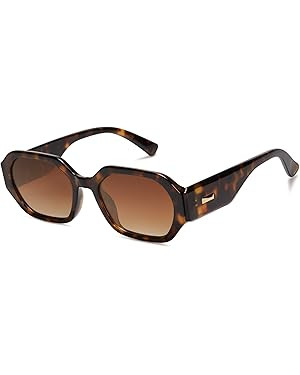 SOJOS Polarized Sunglasses For Women Retro Rectangle Womens Sun Glasses Trendy Narrow Square 90s ... | Amazon (US)