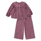 Modern Moments by Gerber Toddler Girl Ric Rac Top and Pant Set, 2-Piece, Sizes 12 Months - 5T | Walmart (US)