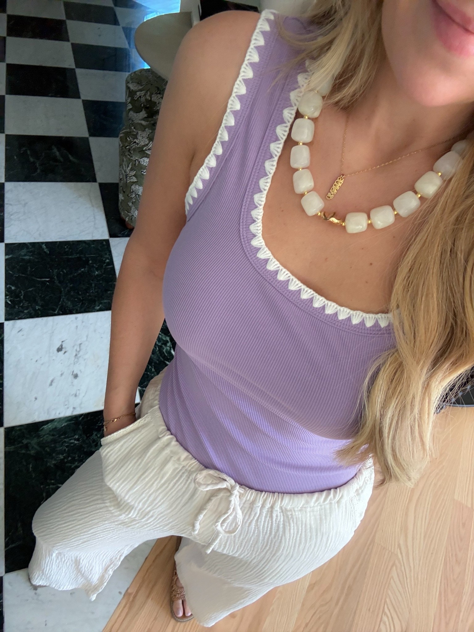 Loving this Amazon tank and bead necklace!

#LTKSaleAlert #LTKSeasonal