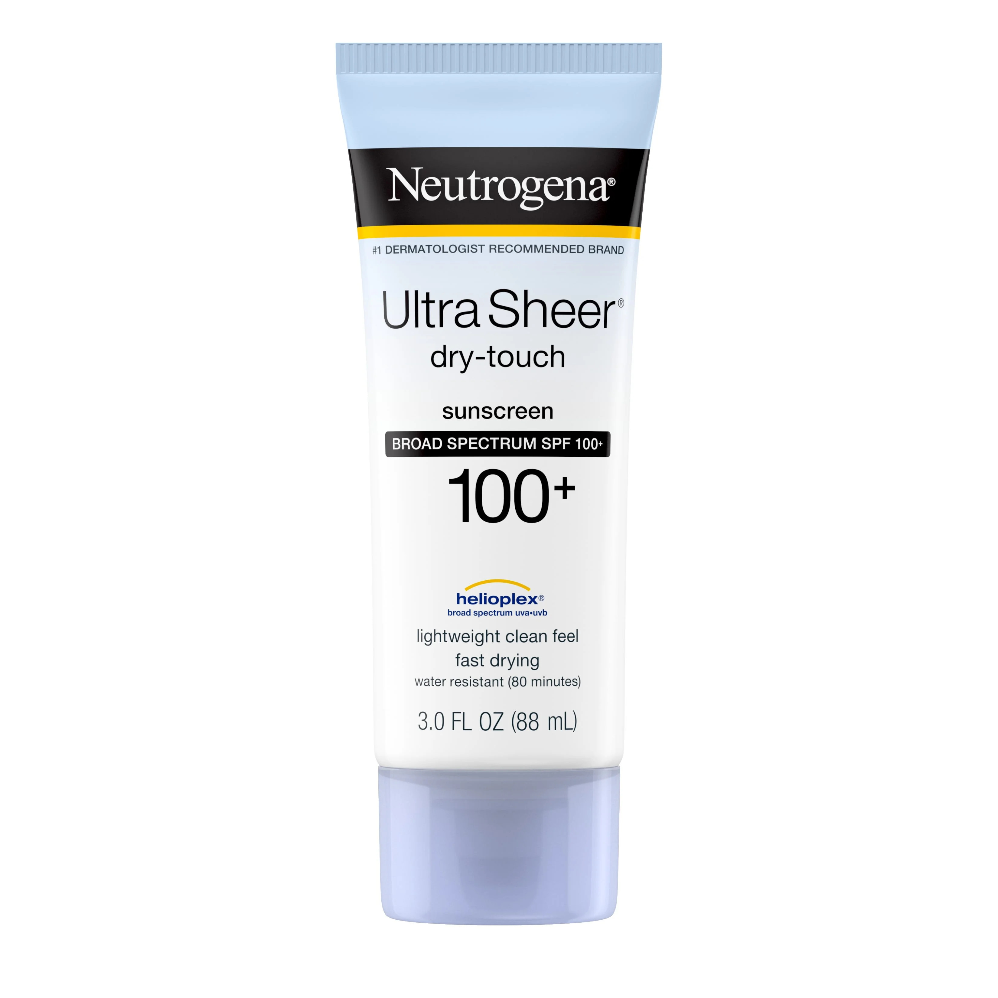 Neutrogena Ultra Sheer Dry-Touch SPF 100 Sunscreen Lotion, 3 fl oz | Walmart (US)