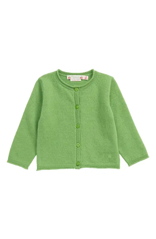 Bonpoint Kids' Cashmere Cardigan in Vert Pomme at Nordstrom, Size 6M | Nordstrom