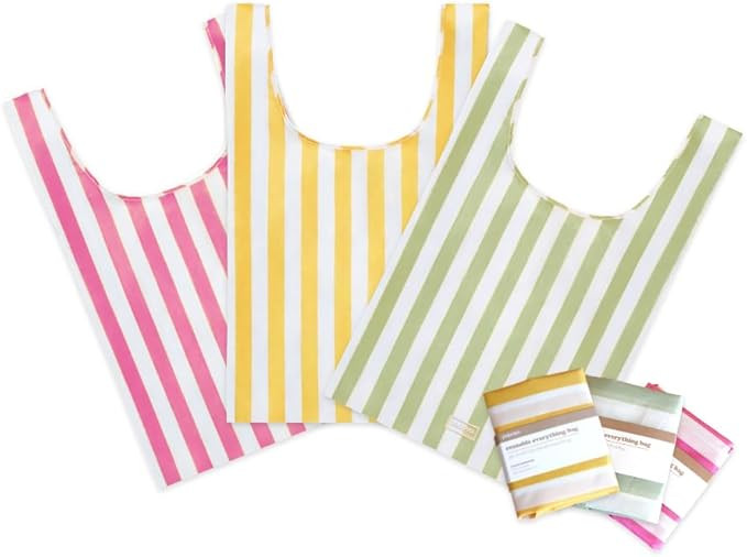 Papaya Reusable Everything Bag, Eco-Friendly, Grocery, Shopping, Washable, Foldable, Travel & Bab... | Amazon (US)