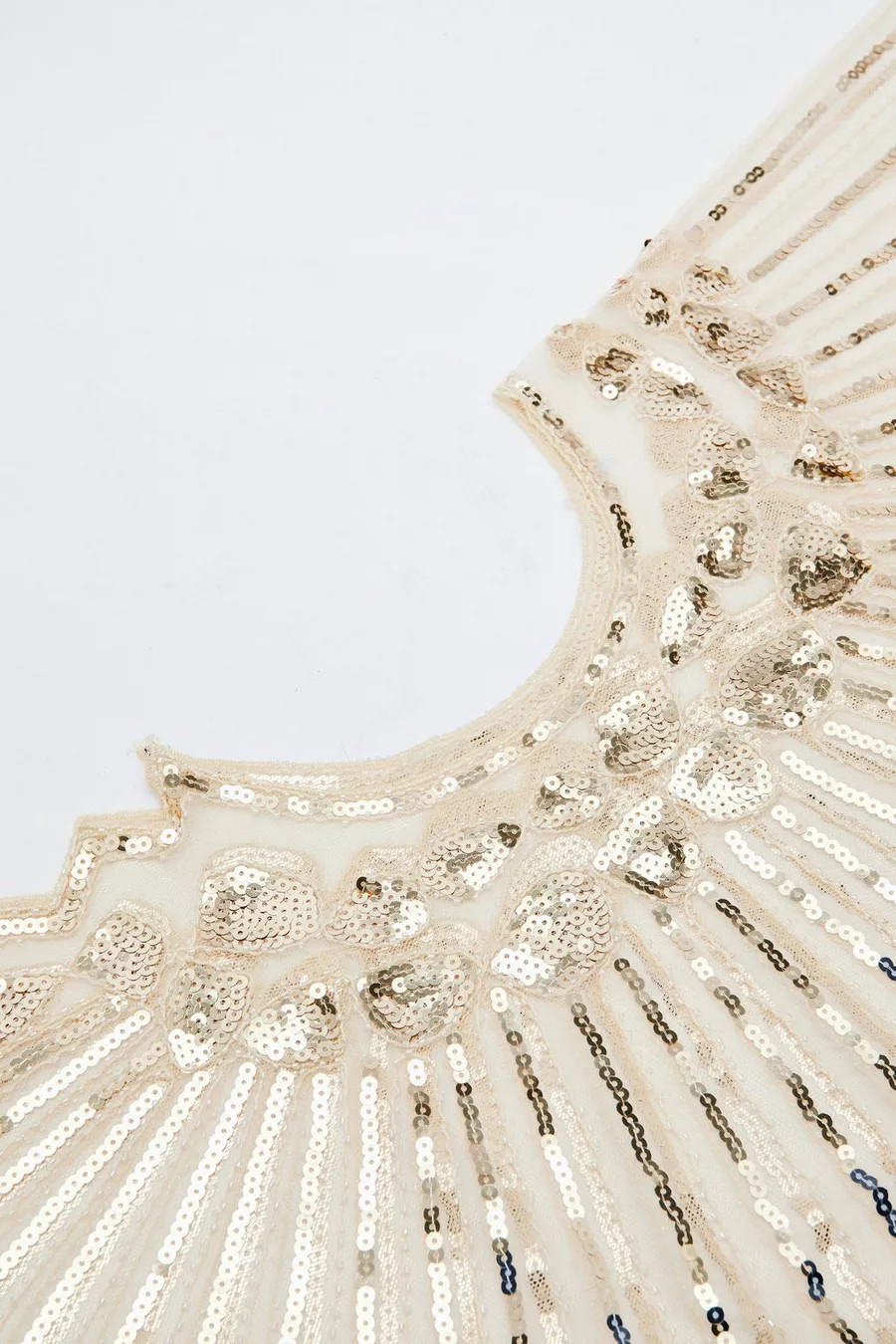Sequin Embellished Fringed  Shawl | Nasty Gal (US)