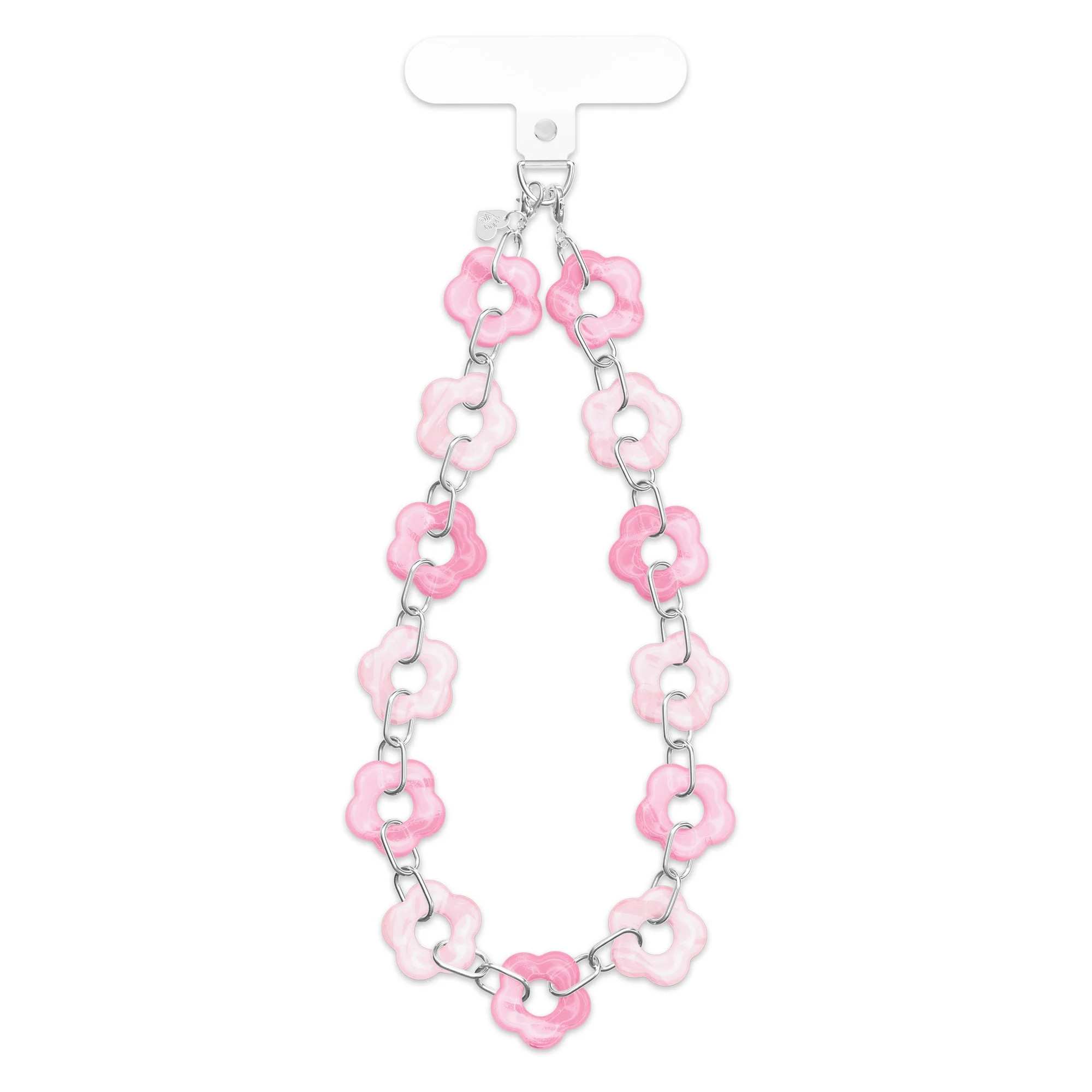 Pink Blossom Chain Phone Charm | Velvet Caviar
