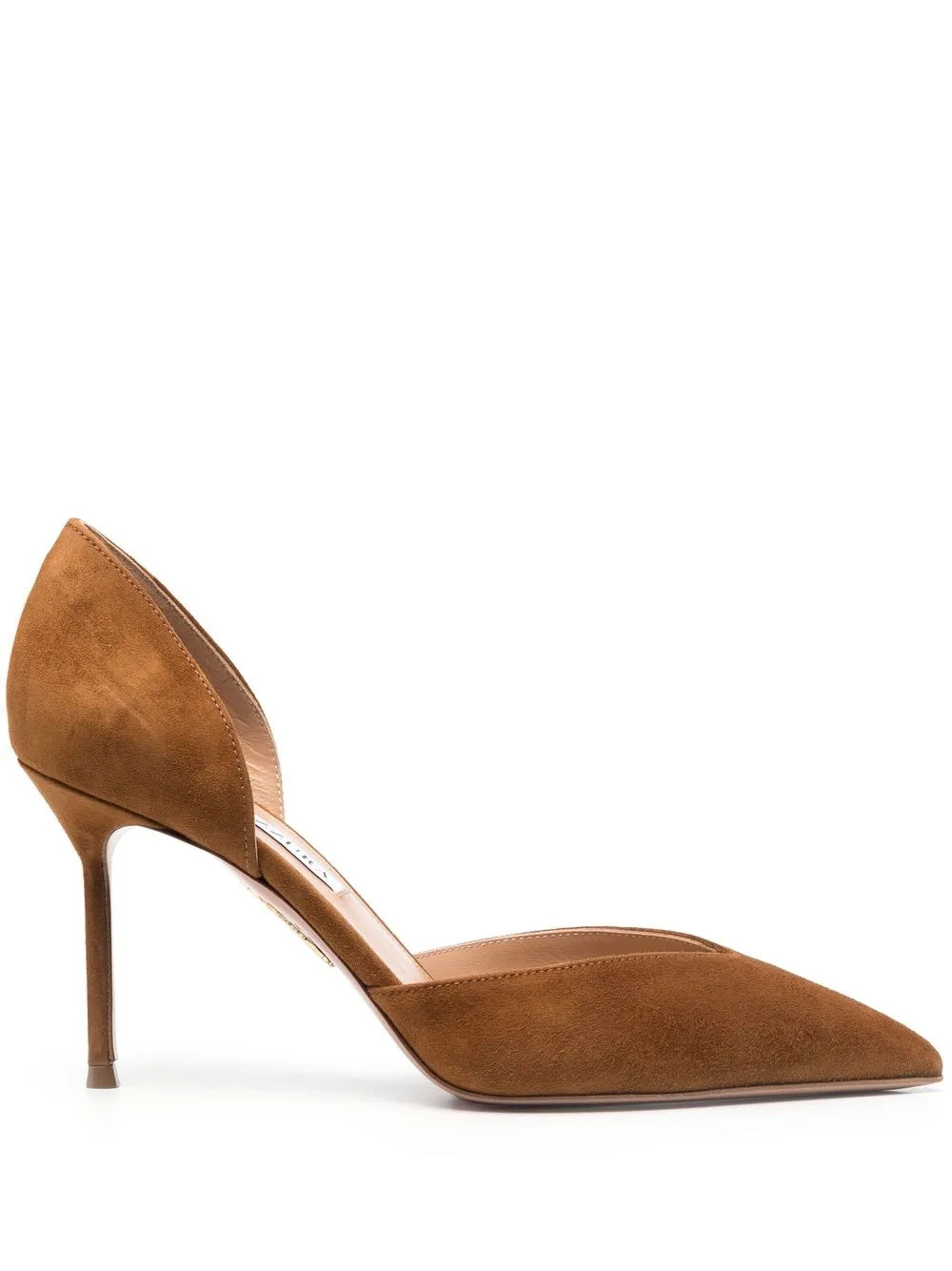 Aquazzura Uptown 85mm Pumps - Farfetch | Farfetch Global