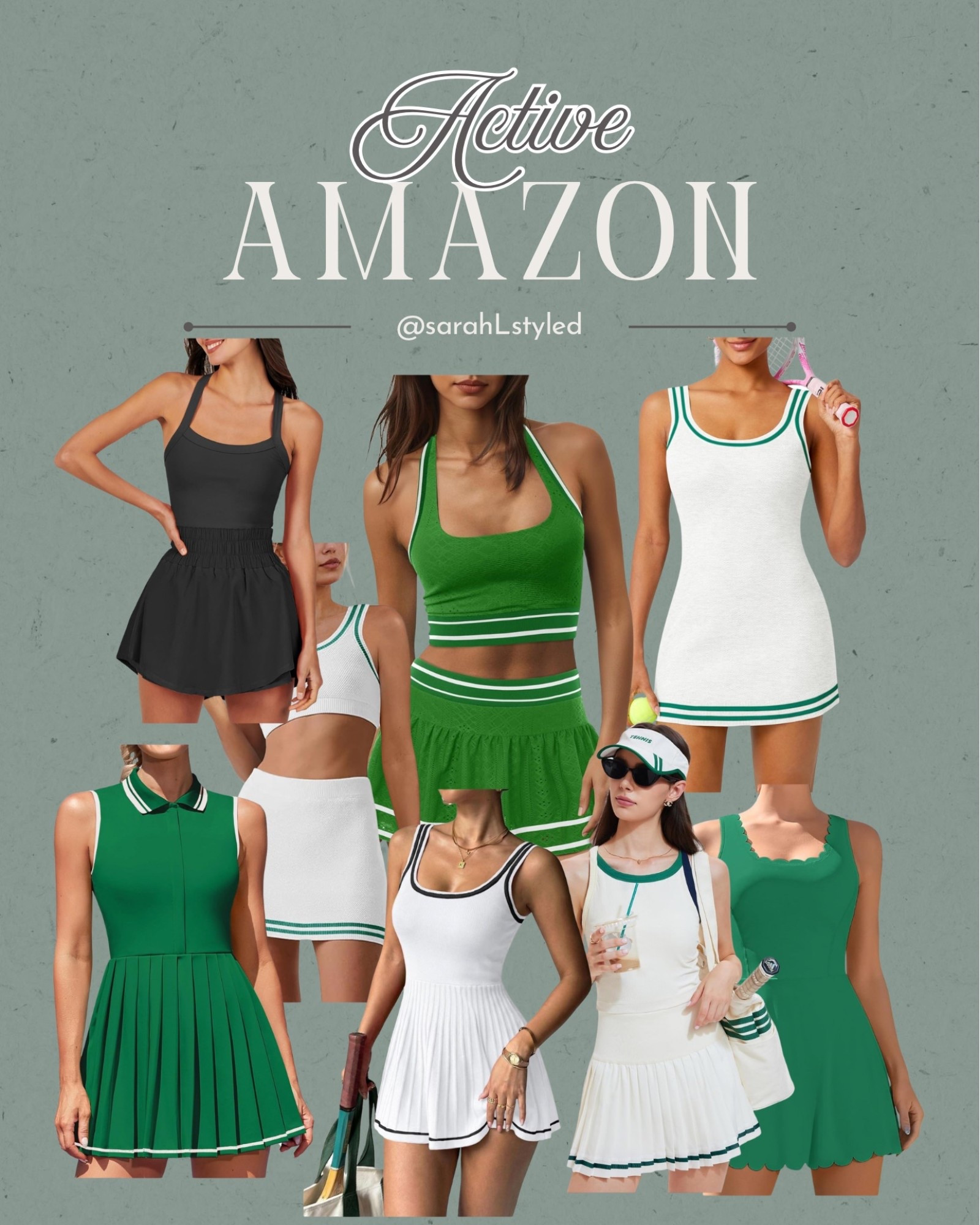 Amazon active dresses, activewear, green athletic dress, active dress 

#LTKfitnessgoals #LTKActive