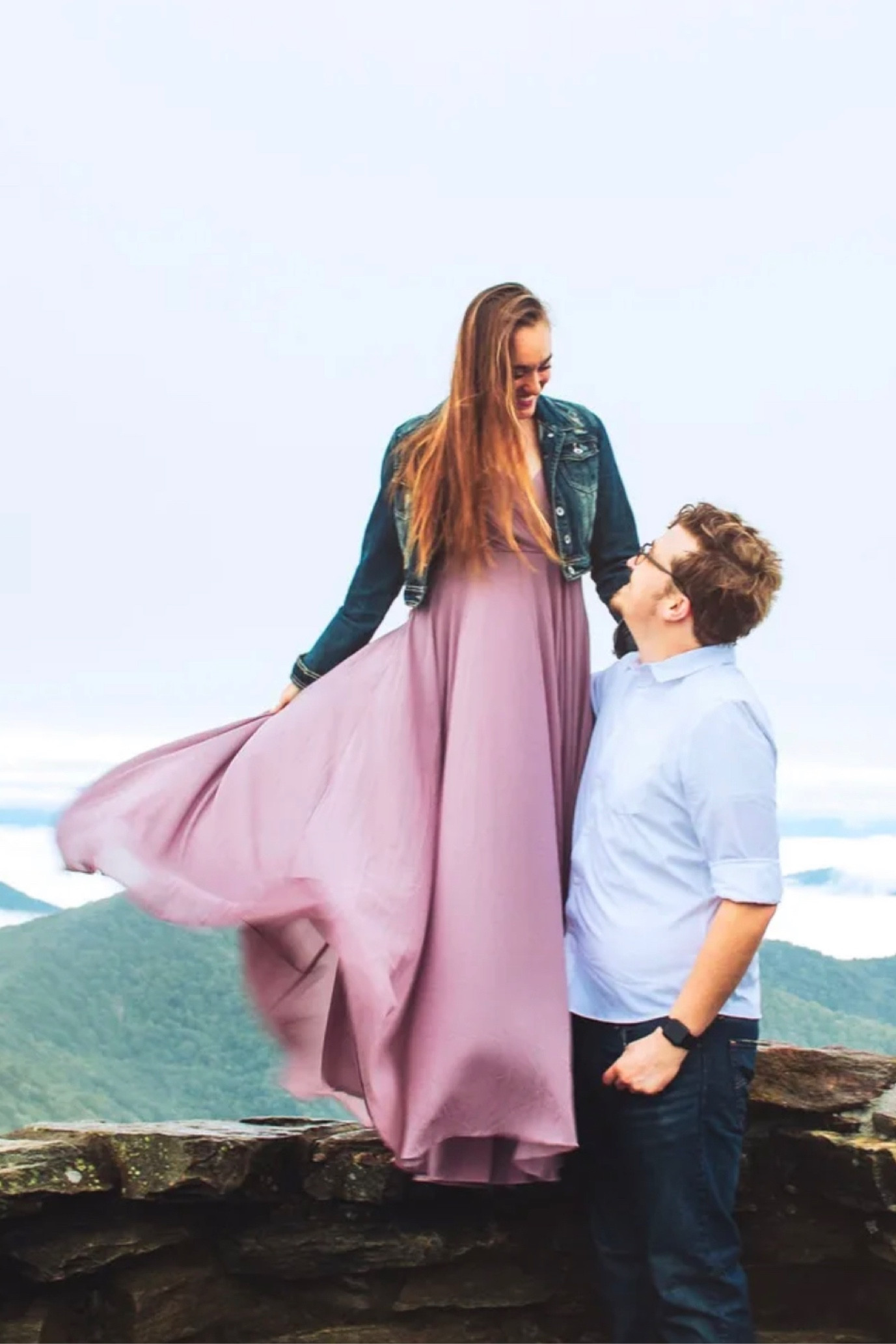 This formal taupe dress is perfect for an outdoor engagement photoshoot! 

#LTKunder100