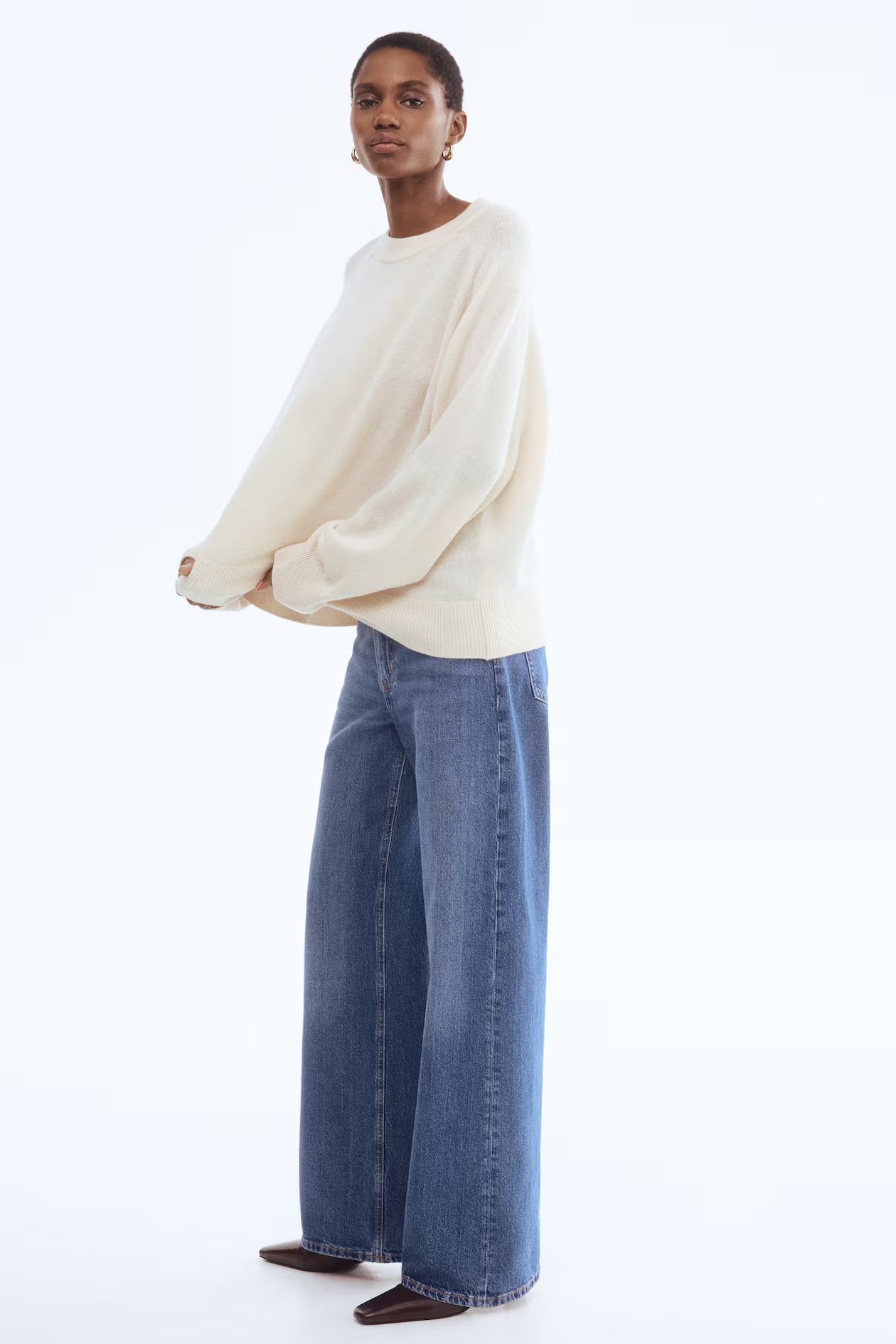 Oversized wool jumper | H&M (UK, MY, IN, SG, PH, TW, HK)