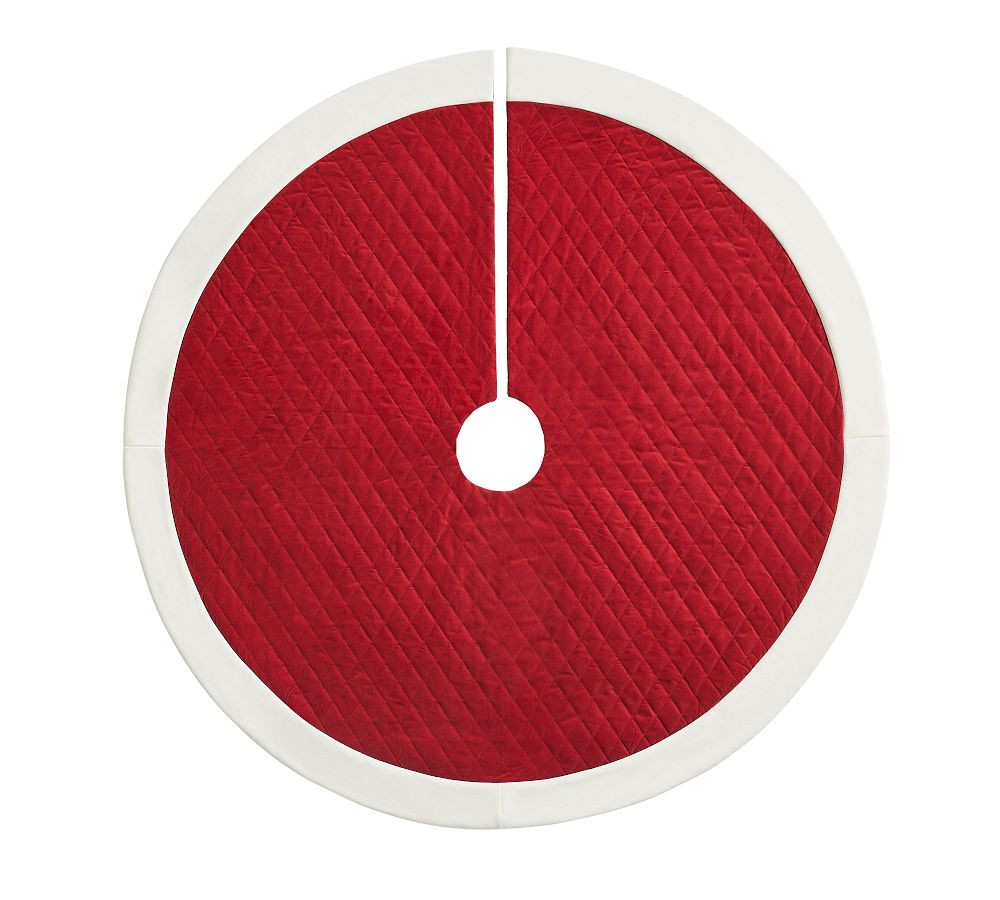 Classic Velvet Tree Skirt | Pottery Barn (US)