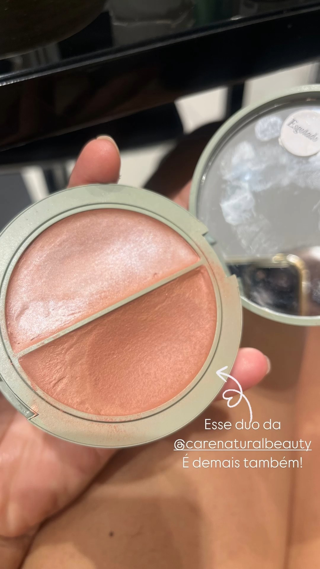 COMPLETAMENTE APAIXONADA NESSE DUO da Care!
Produto vegano,pigmentação excelente ótimo para sempre ter na bolsa ou necessaire.
10/10

#LTKbrasil #LTKbeleza #LTKmaternidade