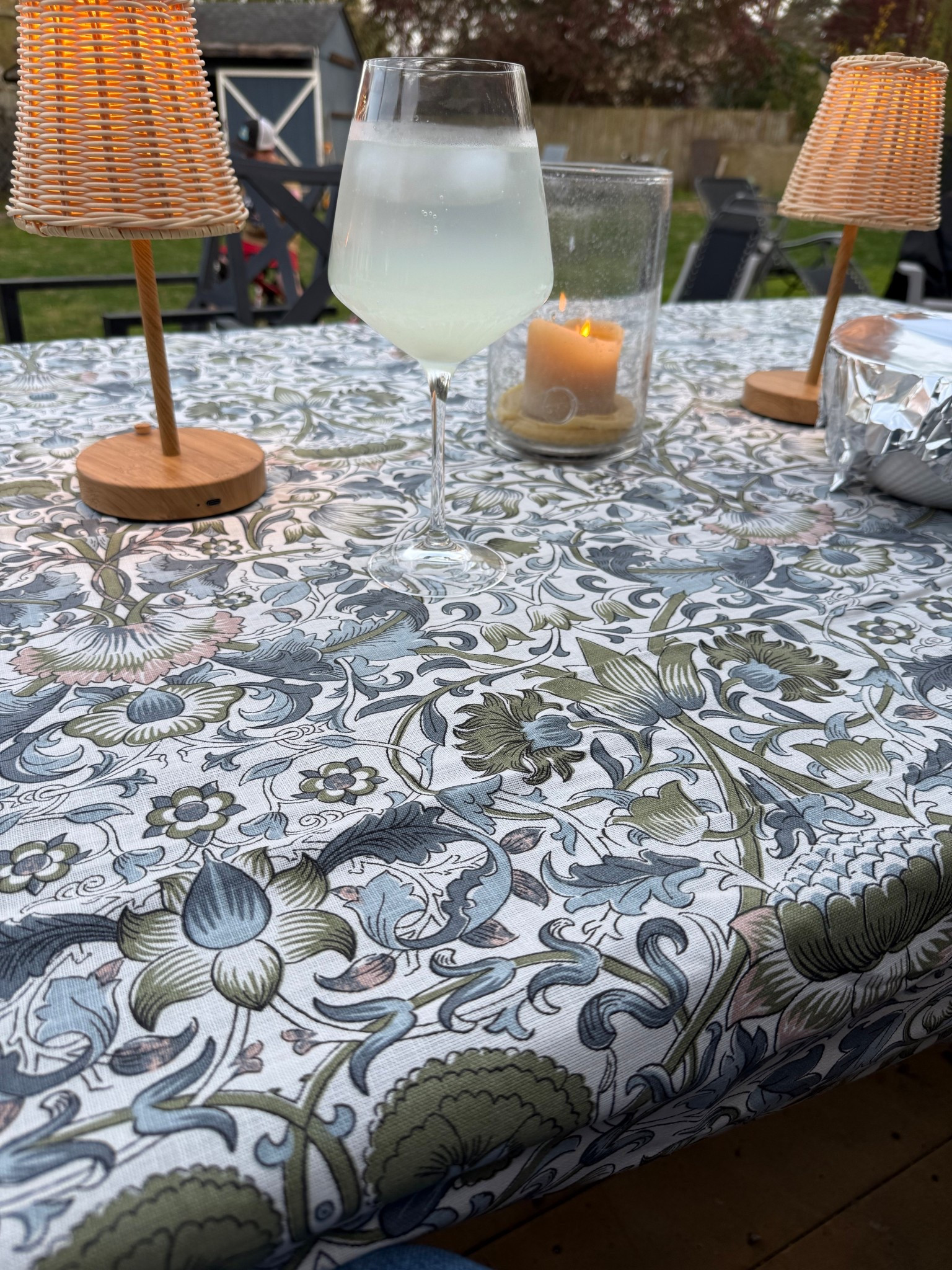 Rare night off of sports and summer-like weather=outside dinner 🩵 

Family dinner, outdoor living, dinner time, working mom, sports mom, classic home, simplified living, intentional living, coastal living



#LTKHome #LTKmomlife #LTKSeasonal