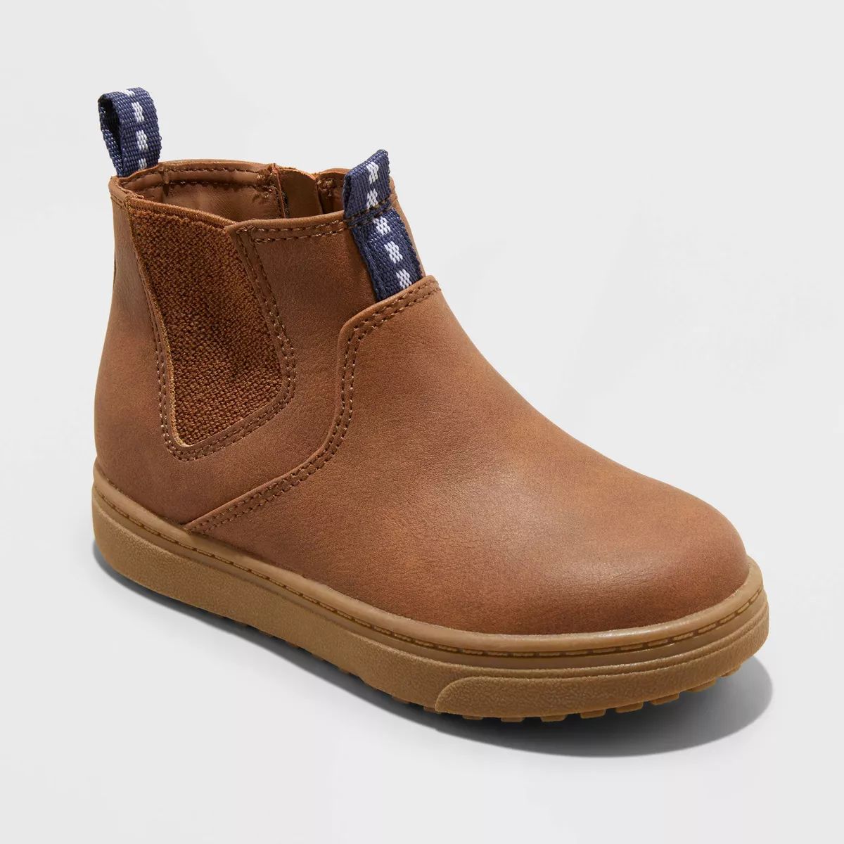 Toddler Lucas Chelsea Boots - Cat & Jack™ Cognac | Target